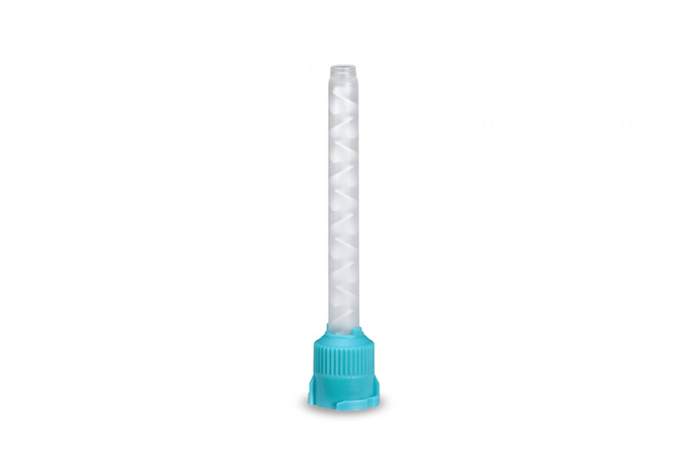 Mixing cannula blue
